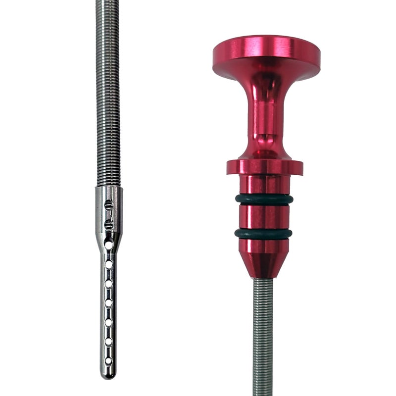 APSG Engine Oil Dipstick | FLEXIBLE NO STICKING/BREAKING | Billet Aluminum Handle | Compatible with MINI Cooper | 2007-13 Hardtop + S | 2008-14-Club | 2009-15 Conv | Paceman Roadster Countryman - Image 1